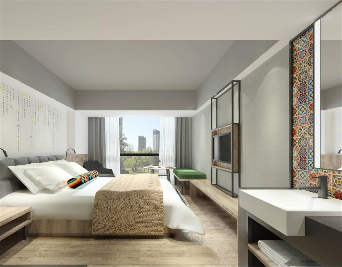 Qiu Guo Hotel Hua Mao Chaoyang  Экстерьер фото